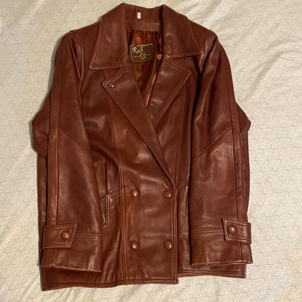 Soft Leather Jacket-S/M